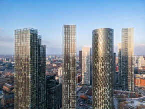 AHG Luxury Tower Suite - 44th Floor with Stunning City Views at Central Manchester
